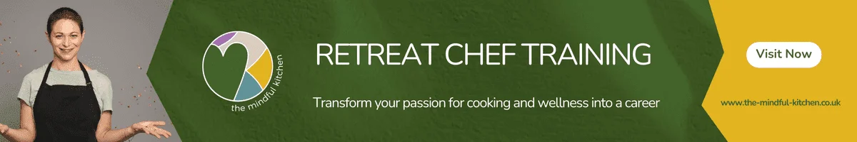 Retreat Chef Training with The Mindful Kitchen: transform your passion for cooking and wellness into a career. Visit now.